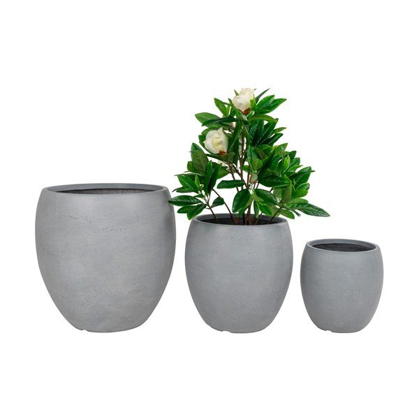 Doniczki zestaw 3 szt. ø 54 cm Marton – House Nordic-image-4