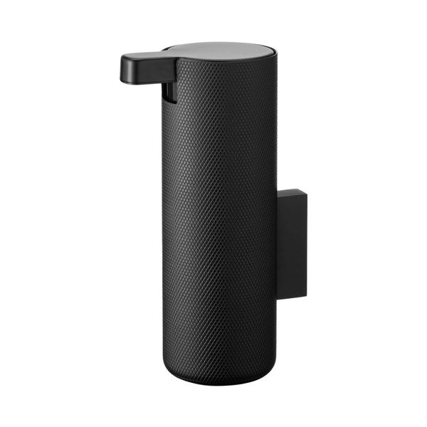 Czarny ścienny dozownik do mydła ze stali nierdzewnej 165 ml Modo Rof – Blomus