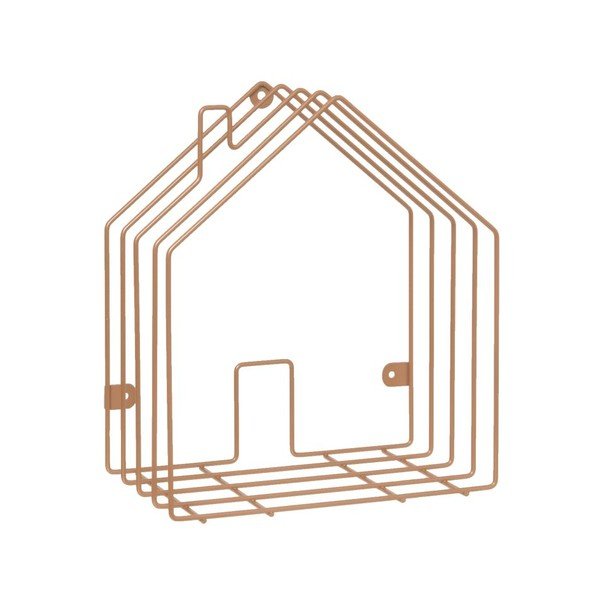 Stojak na gazety Present Time House Copper-image-1