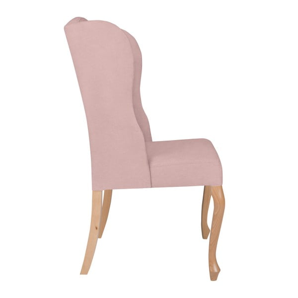 Jasnoróżowe krzesło Windsor & Co Sofas Libra-image-3
