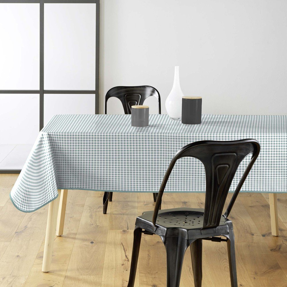 Obrus zmywalny 140x240 cm Mini Vichy – douceur d'intérieur (zdjęcie 3)