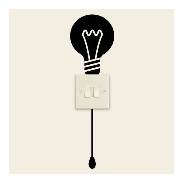 Naklejka Light Bulb for Plug