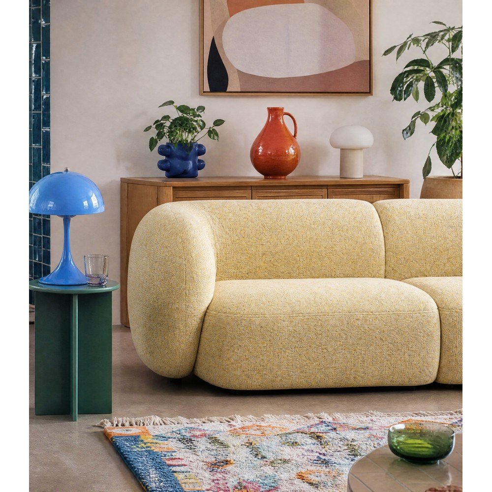 Żółta sofa 243 cm Kate – Micadoni (zdjęcie 3)