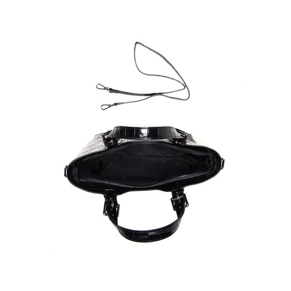 Czarna torebka skórzana Renata Corsi 635-image-1