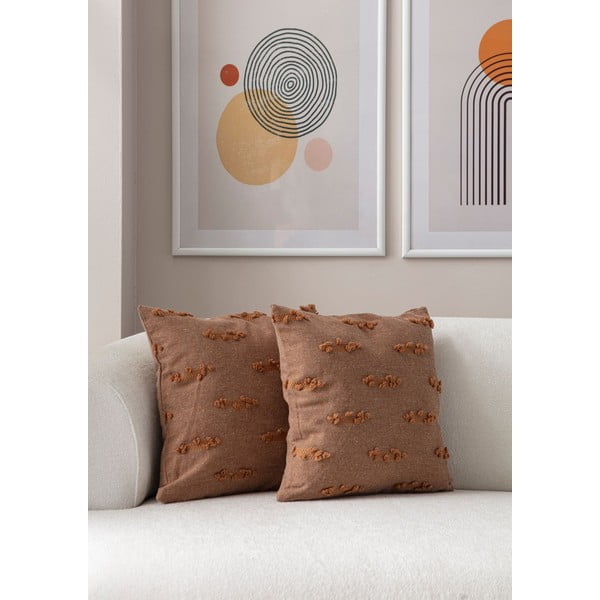 Poszewki na poduszki zestaw 2 szt. 43x43 cm Tuffet – Mioli Decor-image-3