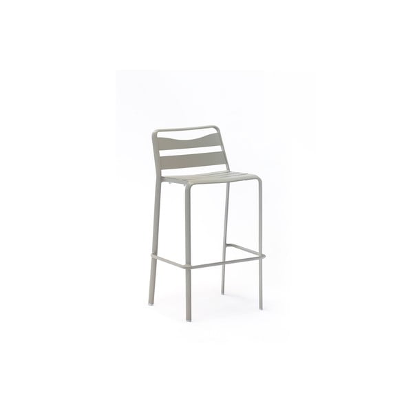 Szare metalowe krzesła ogrodowe zestaw 2 szt. Spring – Ezeis