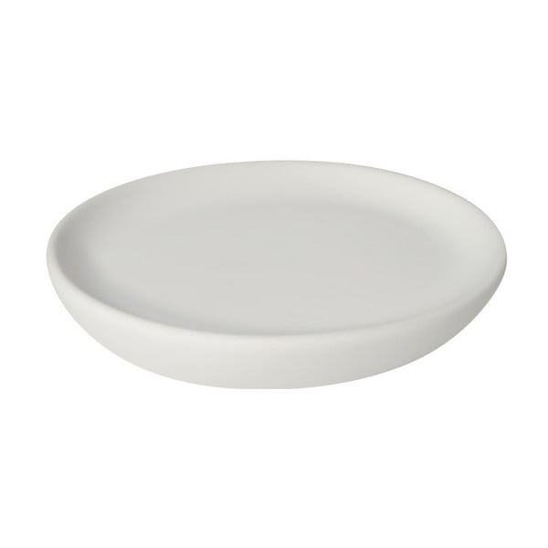 Biała ceramiczna mydelniczka Sapho Chloé