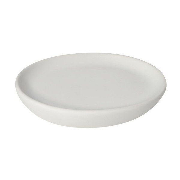 Biała ceramiczna mydelniczka Sapho Chloé