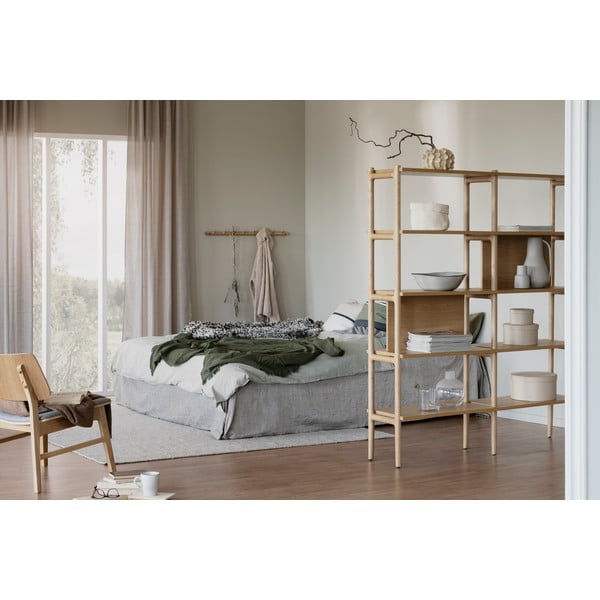 Regał z fornirem dębowym Rowico Holton-image-3