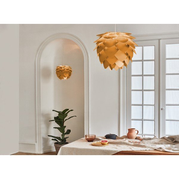 Abażur w kolorze ochry ø 40 cm Aluvia Mini – UMAGE-image-2