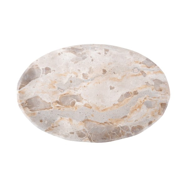 Marmurowa taca dekoracyjna 21x31 cm Waved – PT LIVING-image-1