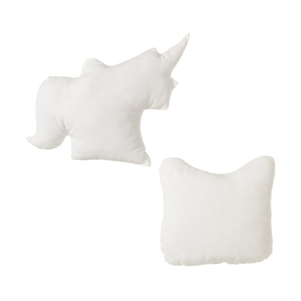 Zestaw 2 poduszek w kształcie jednorożca i kota Unimasa-image-2