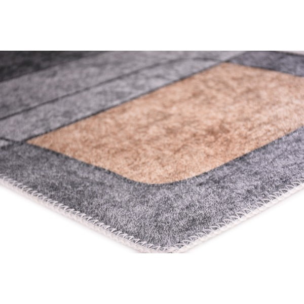 Szary dywan odpowiedni do prania 160x230 cm – Vitaus-image-2