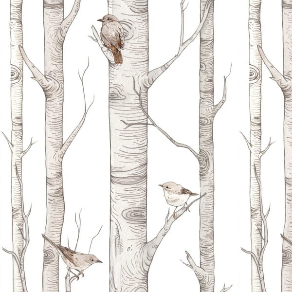 Papierowa tapeta dziecięca 50 cm x 280 cm Scandinavian Forest – Dekornik