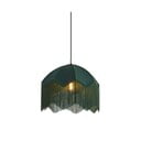 Morska lampa wisząca z tekstylnym kloszem ø 40 cm Malacia – Light & Living