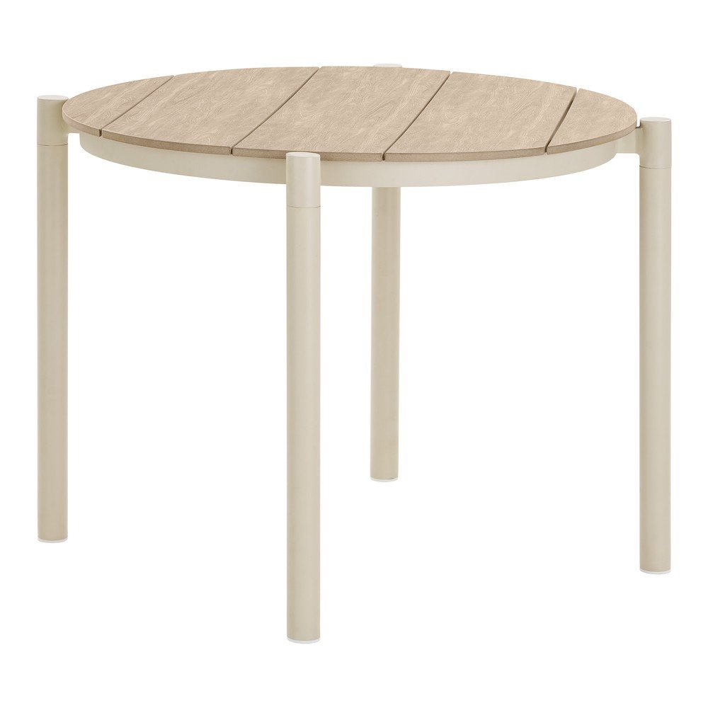 Metalowy okrągły stół ogrodowy ø 90 cm Abela – House Nordic