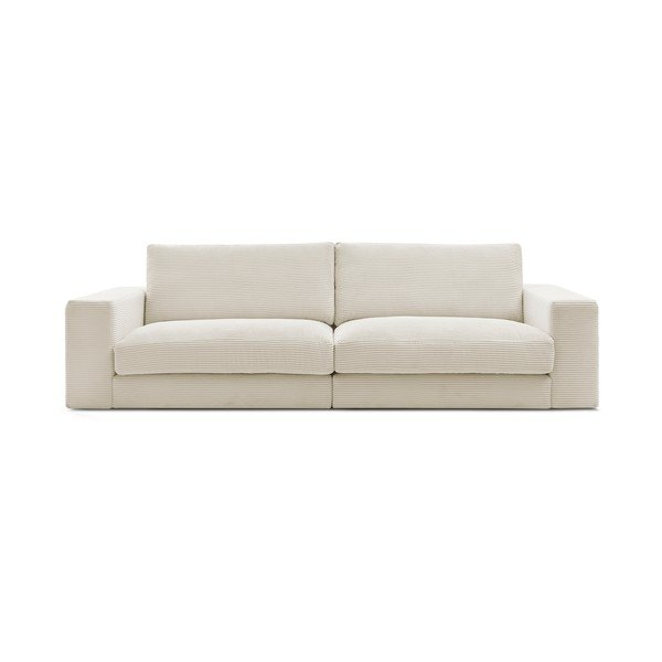 Beżowa sztruksowa sofa 274 cm Leonard – Bobochic Paris