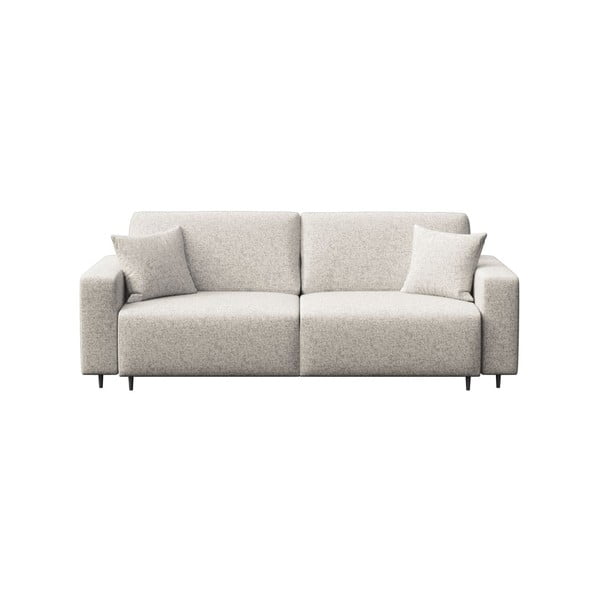 Kremowa rozkładana sofa 237 cm Hesto – Ghado