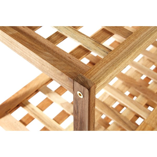 Szafka na buty z litego drewna orzechowego w naturalnym kolorze – Premier Housewares-image-4