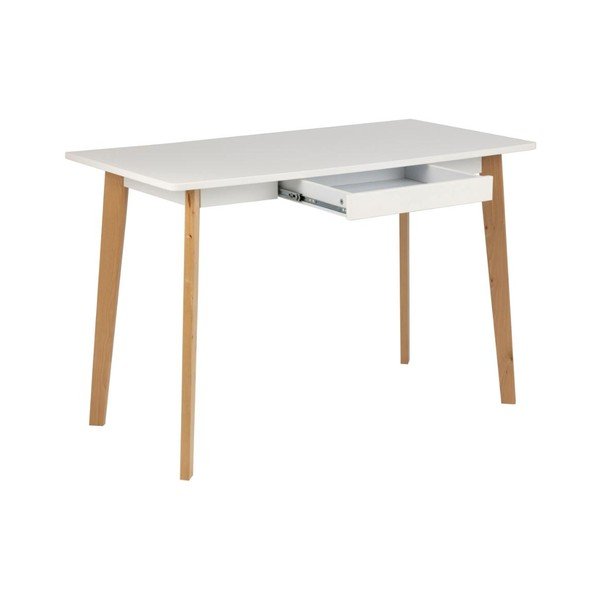 Biurko z konstrukcją z drewna brzozy Actona Raven-image-4