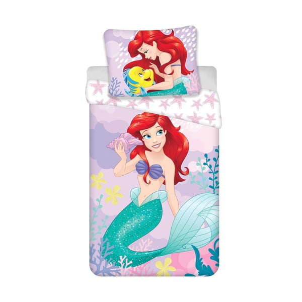 Bawełniana pościel dziecięca jednoosobowa 140x200 cm Ariela "Pink" – Jerry Fabrics