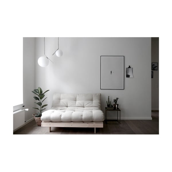 Sofa rozkładana Karup Design Roots Black/Creamy-image-1