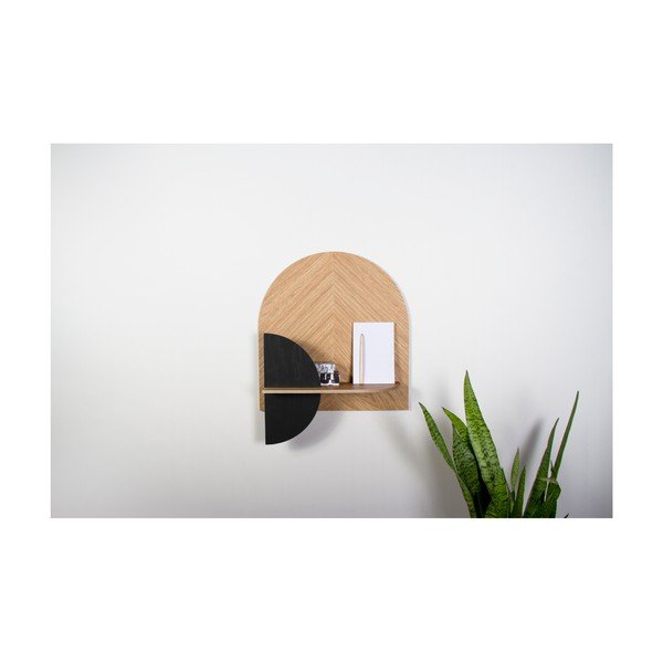 Jasnobrązowa 3-częściowa półka Woodendot Alba L-image-1