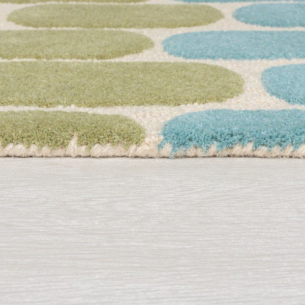 Żółto-zielony dywan wełniany Flair Rugs Fossil, 160x230 cm-image-3