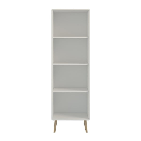 Biała biblioteczka Steens Soft Line, 166x49 cm