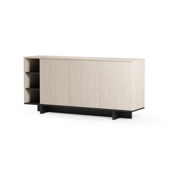 Czarna szafka 170x80x40 cm Cequoia – Marckeric-image-4
