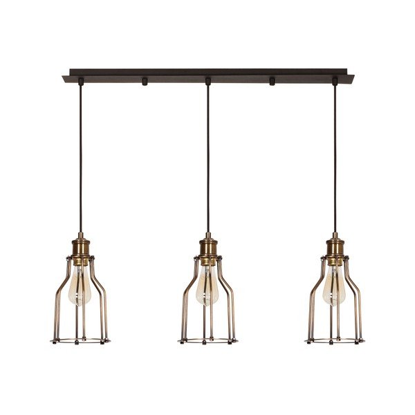 Czarna lampa wisząca Reno
