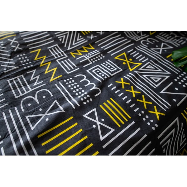 Szara bawełniana pościel jednoosobowa 140x200 cm LP Dita Runy – Cotton House-image-4