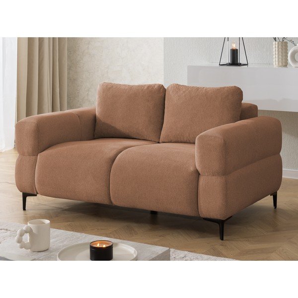 Sofa w kolorze terakoty 154 cm Helio – Ropez-image-2