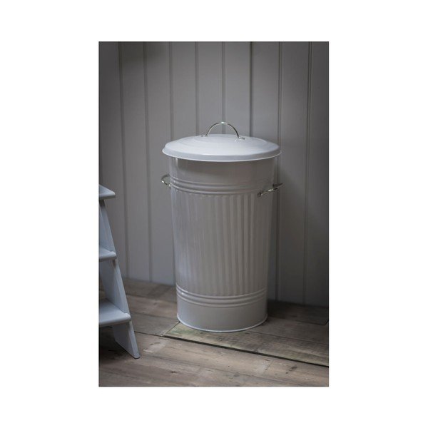 Biały kosz na śmieci Garden Trading Bin in Kitchen, 46 l-image-1