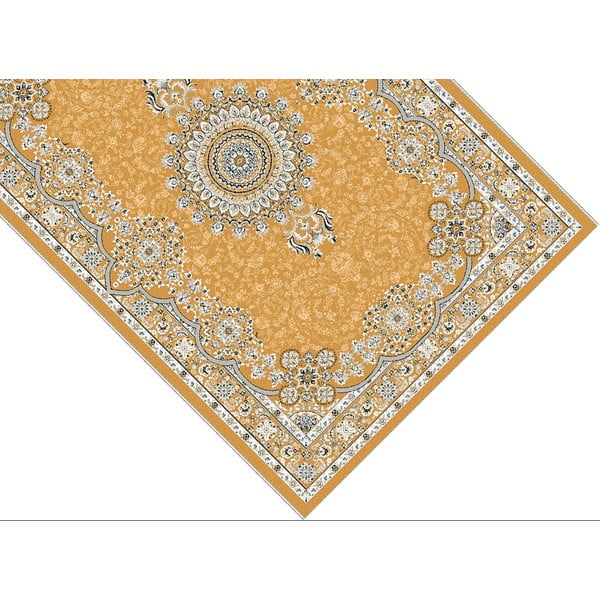 Żółty dywan Vitaus Luka, 80x150 cm-image-2