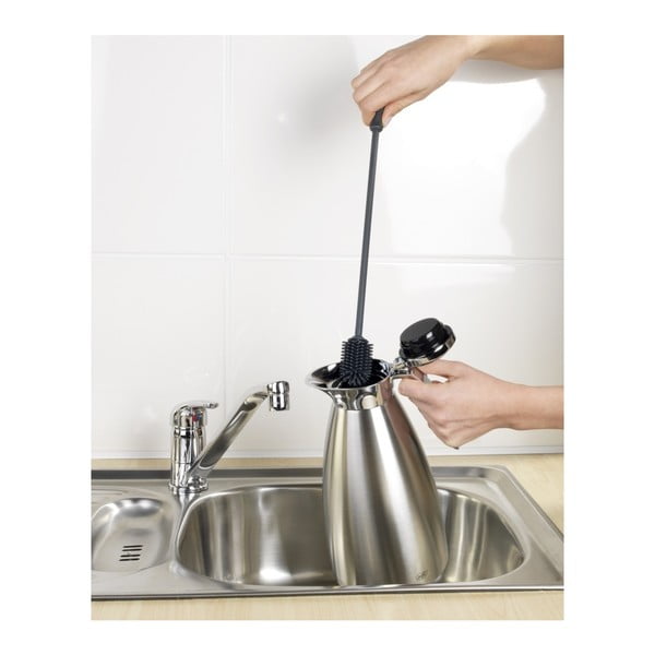 Silikonowa szczotka do mycia naczyń Wenko Brush, 38 cm-image-1