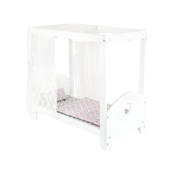 Łóżko do domku dla lalek Legler Canopy Bed