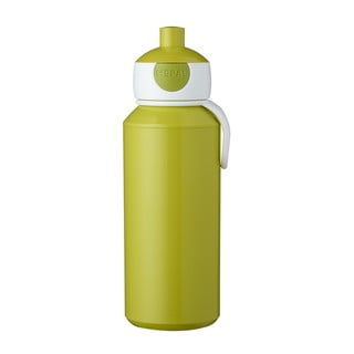Jasnozielona butelka na wodę Mepal Pop-Up, 400 ml