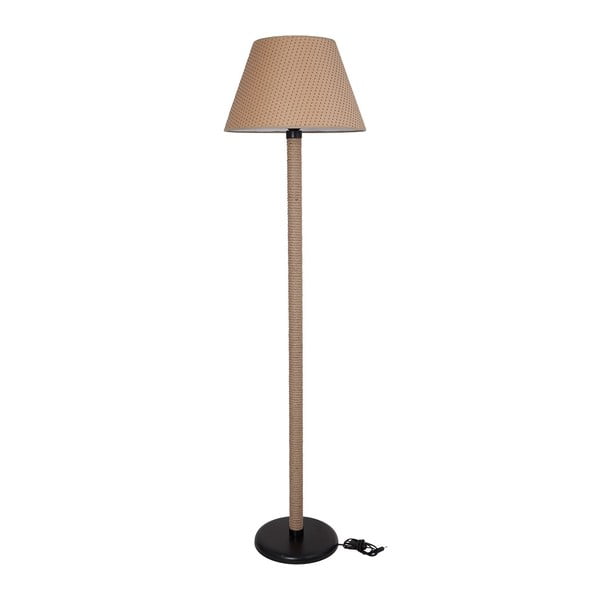 Beżowa lampa stojąca Dora
