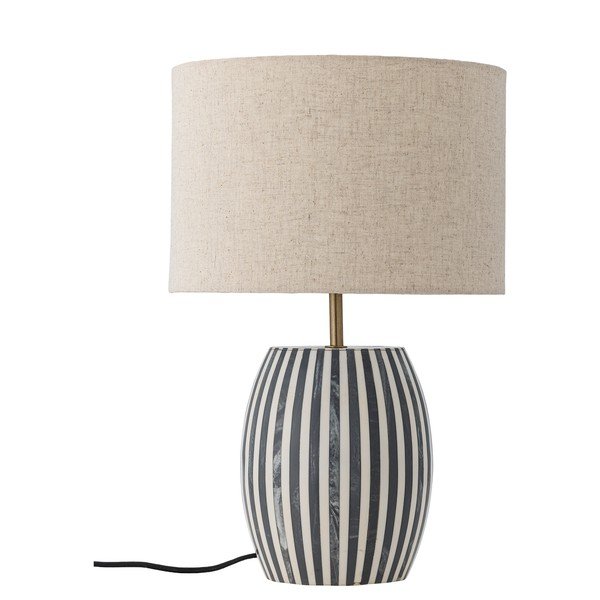 Biała/szara lampa stołowa LED (wysokość 47 cm) Tali – Bloomingville