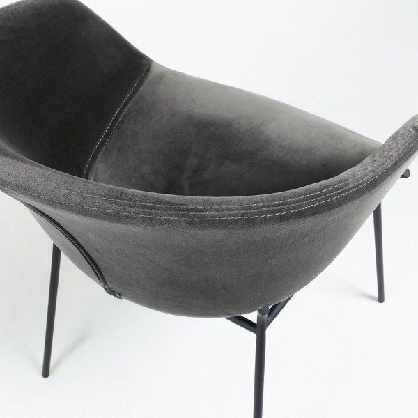 Szary fotel Kave Home Zadine-image-1