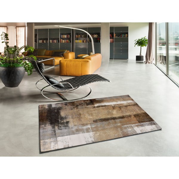 Brązowy dywan 133x190 cm Fusion – Universal-image-1