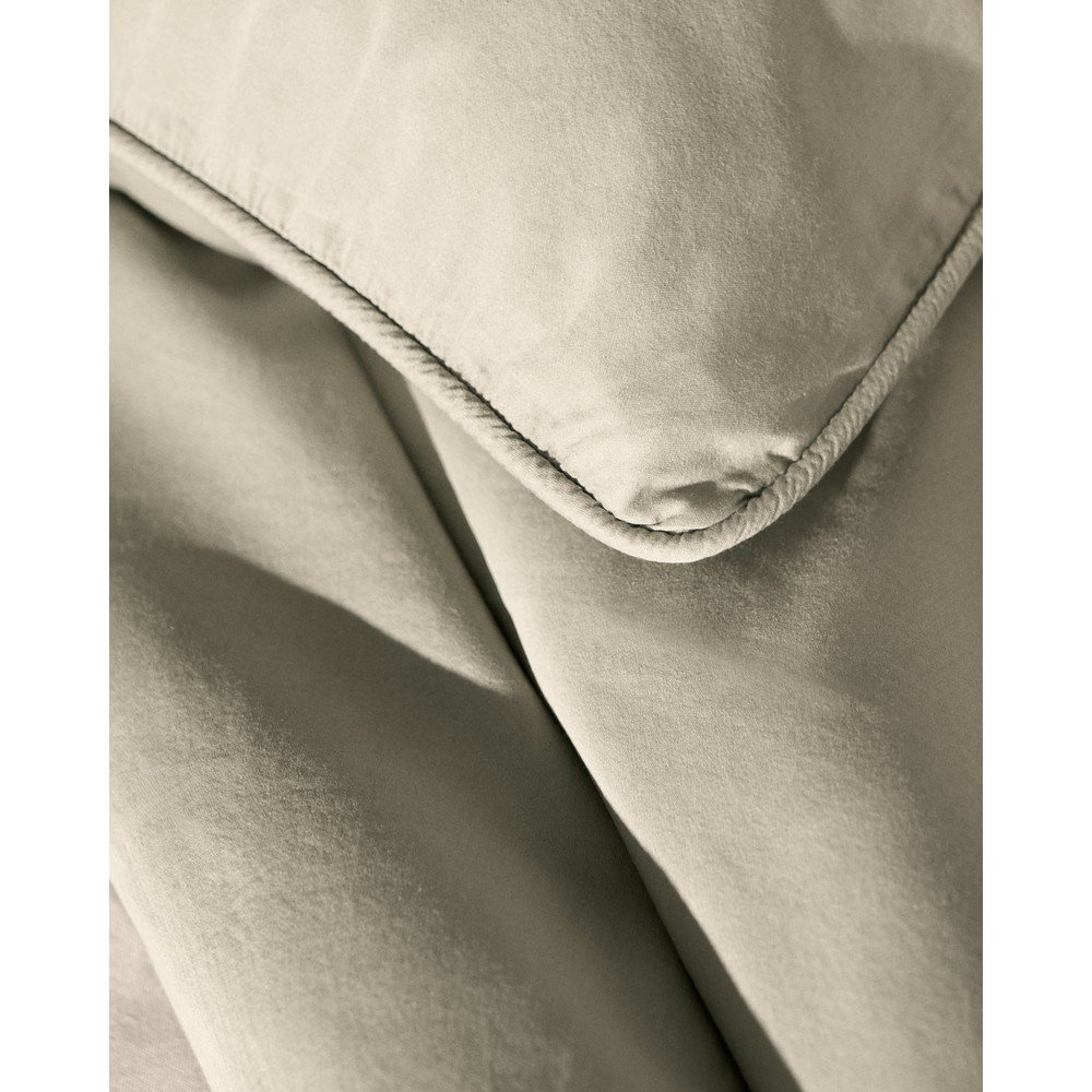 Zielona bawełniana poszwa na kołdrę dwuosobowa 220x240 cm Sirale – Kave Home (zdjęcie 6)