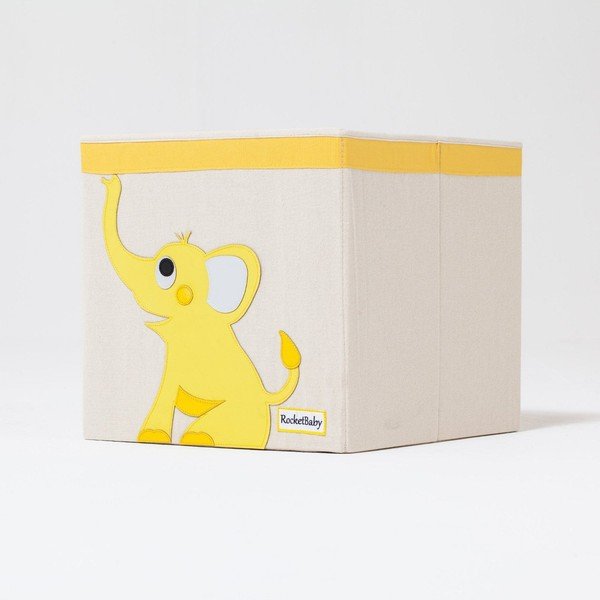 Materiałowy dziecięcy pojemnik do przechowywania Robby the Elephant – Rocket Baby-image-3