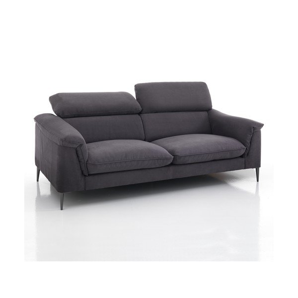 Ciemnoszara aksamitna sofa Tomasucci Isabel-image-2
