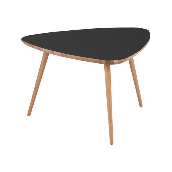 Stolik z drewna sosnowego Mazzini Sofas Lotier Triangle-image-2