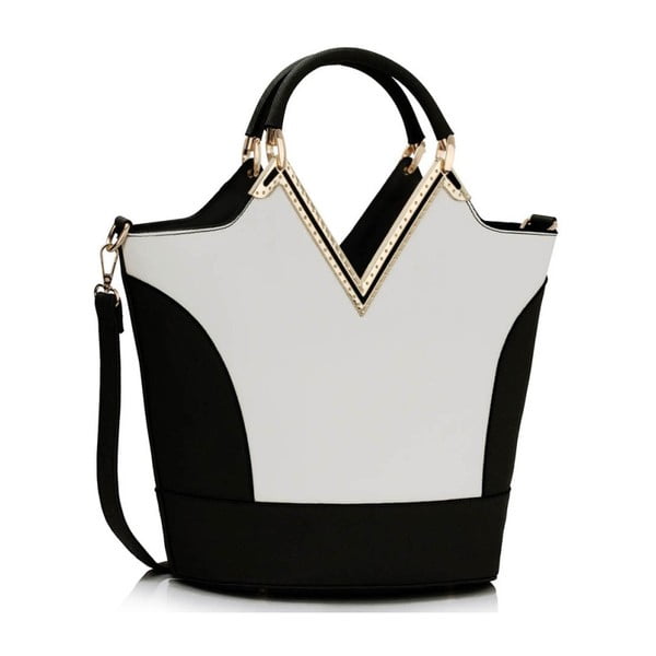 Torebka L&S Vanity Black & White