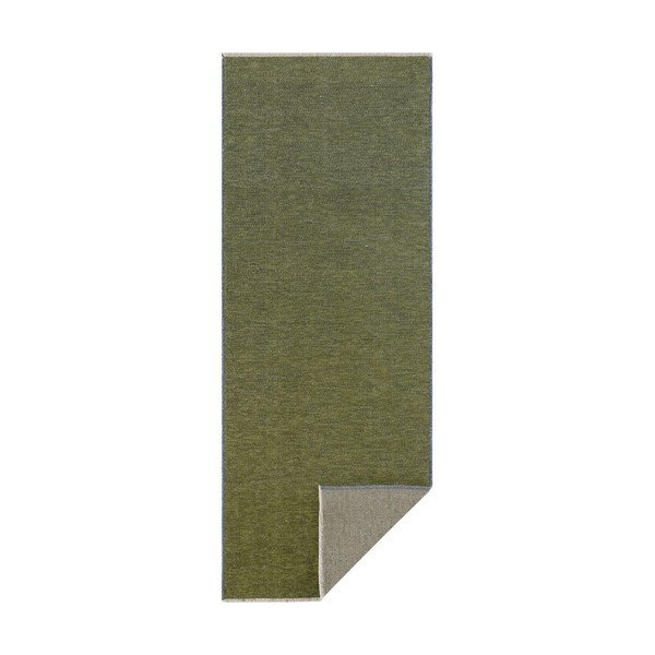 Zielony dwustronny chodnik Hanse Home Duo, 80x200 cm-image-2