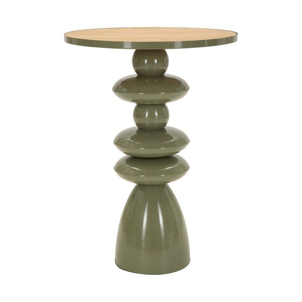 Metalowy okrągły stolik ø 45,5 cm Metal Console – Mauro Ferretti