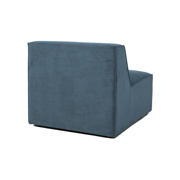 Niebieski sztruksowy moduł sofy (moduł środkowy) Sting – Scandic-image-2